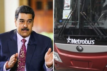 ¿AHORA DON REGALÓN? Maduro reparte unidades de Metrobús para Caracas, Vargas y Miranda (+Video)