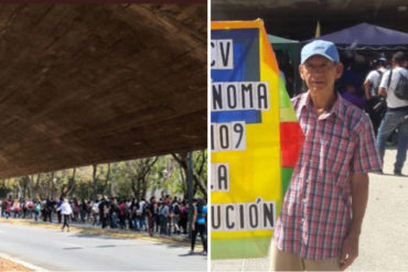 ¡MÍRELO! El mensaje del «señor del papagayo» en defensa de la autonomía universitaria (+Foto)