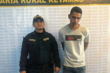 ¡ATROZ! Venezolano en Perú apuñaló al hijo de su pareja tras fuerte discusión