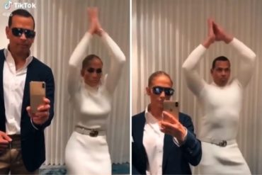 ¿QUÉ TAL? JLo y Alex Rodríguez se apoderan de las redes al hacer este challenge (+Video imperdible)