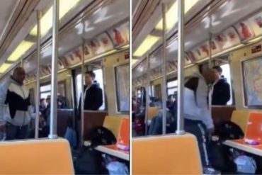 ¡NO DEBE SER! Un hombre de origen asiático fue agredido en el metro de la ciudad de NY por histeria generada por coronavirus (+Video indignante)