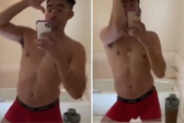 ¡SE LO TRAEMOS! Bad Bunny hizo su propio #MacetitaChallenge y en redes no pasaron por alto el tamaño de su “paquete” (+Video)