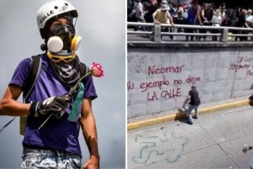 ¡CONMOVEDOR! “Tu ejemplo no deja la calle”: así fue recordado Neomar Lander en la movilización de este #10Mar (+Video)