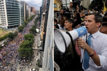 ¡CLARITO! Guaidó tras marcha de este #10Mar: No descansaremos hasta lograr la libertad (+Fotos)