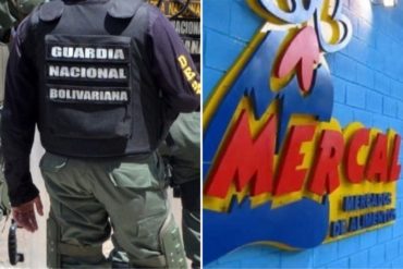 ¡JOYITAS! Detienen a siete Guardias del Pueblo en el Zulia por apropiarse de productos de Mercal (+Fotos)