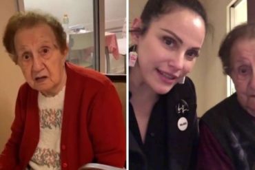 ¡REFLEXIVO! El mensaje de la abuela sobreviviente del Holocausto para que la gente respete la cuarentena (Estuvo 3 años escondida en un pozo) (+Video)