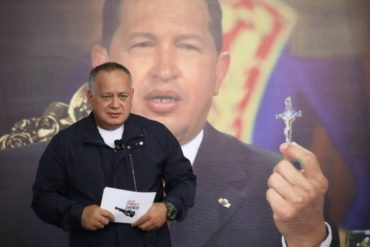 ¡LO DIJO! El nuevo dardo de Diosdado Cabello: «La derecha anda buscando que el COVID-19 se propague”