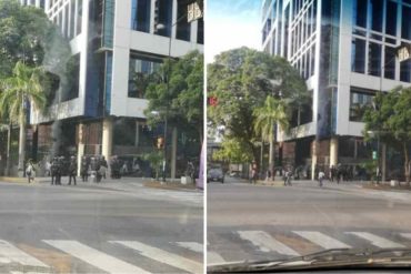 ¡INTIMIDACIÓN! Reportan fuerte presencia de funcionarios de la PNB en El Rosal este #10Mar (+Fotos)