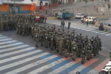 ¡LE MOSTRAMOS! La FAES y la GNB toman el control de Caracas y Miranda para radicalizar la cuarentena