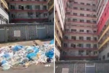 ¡DEPLORABLE! El botadero de desechos clínicos que rodean al principal hospital Clínico del país (+Video lamentable)