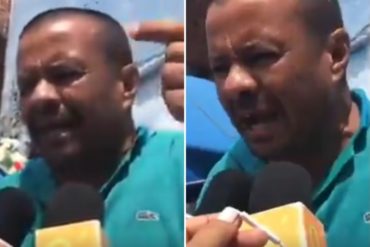 ¡CANSADOS! “Que se vaya Maduro, sin elecciones y sin nada, para que seamos felices”: El clamor de este venezolano este #10Mar (+Video)