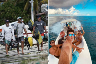 ¡QUÉ LOCURA! Turistas se quedaron atrapados en Los Roques en medio de la cuarentena (+Fotos)