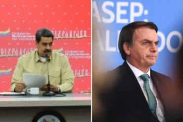 ¡LE CONTAMOS! Medio brasileño asegura que Bolsonaro negocia con Maduro para que permita repatriación de brasileños en Venezuela