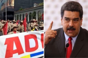 ¡DESCARO! Maduro manda a salir a los milicianos para hacer bulto en la contramarcha chavista de este #10Mar (+Foto)