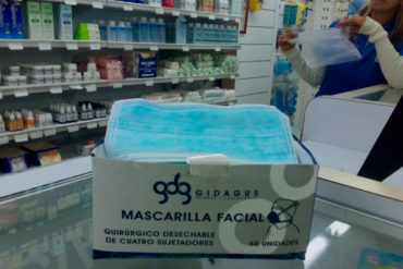 ¡ERA DE ESPERAR! Farmacias en San Cristóbal se quedan sin tapabocas: Denuncian especulación de precios (+Video)