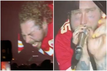 ¡QUÉ FUERTE! Aseguran que Post Malone habría estado supuestamente drogado en pleno concierto (+Videos) (+Reacciones)