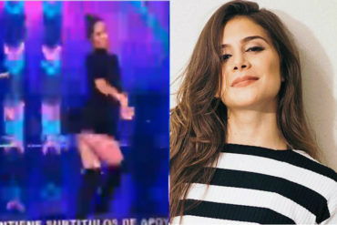 ¡LO ENSEÑÓ TODO! Esta cantante colombiana mostró sus partes íntimas en pleno show de televisión (+Video)