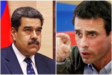 Maduro arremetió contra Capriles y lo acusó de promover la “guerra económica” contra Venezuela como parte de su campaña a la primaria (+Video)