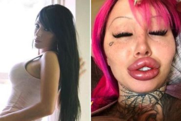 ¡INCREÍBLE! Esta mujer pagó $115.000 para que la dejaran como una muñeca sexual y quedó irreconocible (+Fotos de espanto)