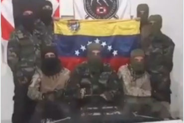 ¡ATENCIÓN! Grupo comando que se autodenomina “Frente Patriota Venezolano” se atribuye incendio en galpones del CNE (+Video)