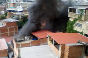 ¡LO ÚLTIMO! Se incendió una vivienda en Chapellín tras la explosión de una bombona este #25Mar (+Fotos)