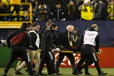 ¡TERRIBLE! La terrible lesión que sufrió Josef Martínez en su primer juego de la temporada de la MLS (+Video)