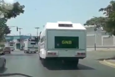 ¡ALERTA! Reportan «fuerte movimiento militar» desde temprano en la ciudad de Maracay (+Video)