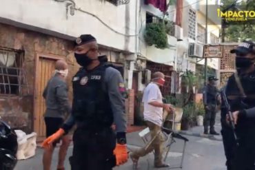 ¡IMPORTANTE SABER! Organismos policiales hacen vigiliancia en las calles para controlar la cuarentena (+Video)