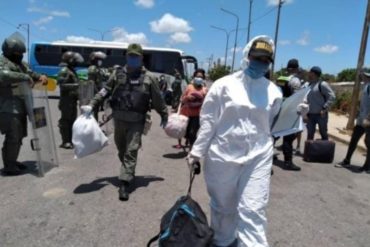 ¡LE CONTAMOS! Retornan 178 venezolanos por el corredor humanitario de Paraguachón