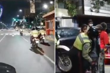 ¡ATENCIÓN! La medida que se aplica en Chacao a quienes circulen después de las 6:00 pm (+Video)