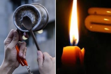 ¡CANSADOS! Habitantes de San Antonio del Táchira cacerolearon en la madrugada de este #15Abr por los constantes cortes de luz (+Video)