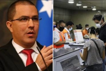 ¡SEPA! Arreaza afirma que coordinó con EEUU salida de 27 nacionales de ese país varados en Venezuela