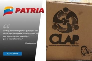 ¡ATENCIÓN! Así funciona la nueva función de la Plataforma Patria que permitirá pagar por transferencias las cajas del CLAP (+Imagen)