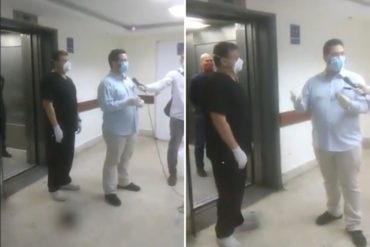 ¡INSÓLITO! Con bombos y platillos el régimen anunció la reinauguración de un ascensor en el Hospital Universitario de Caracas (llevaba meses dañado + video)