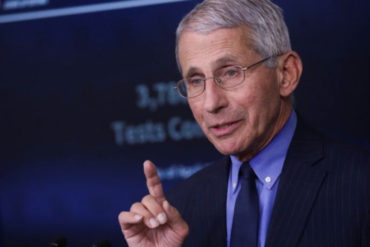 ¡ASÍ LO DIJO! Anthony Fauci advierte que casi “todo el mundo” se contagiará de coronavirus