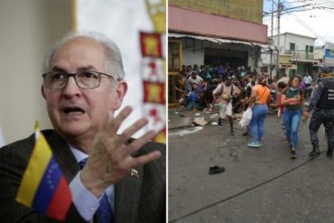 ¡ASÍ LO DIJO! Ledezma tras recientes protestas: Maduro no puede ni contra el dólar, menos podrá contra la avalancha de pueblo