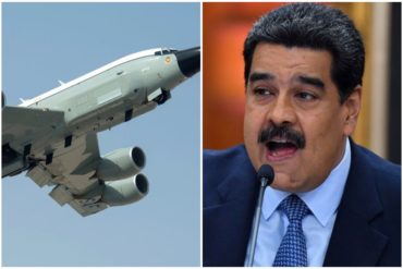 ¡EN DETALLE! El avión espía de la Fuerza Aérea de EE UU que estuvo en el Caribe y que mantiene preocupado al régimen de Maduro