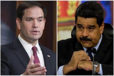 ¡SEPA! Marco Rubio afirmó que el posible levantamiento de sanciones a Venezuela demuestra que Estados Unidos está reconociendo a Maduro (+Video)