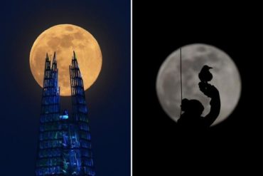 ¡NO SE LAS PIERDA! Las imágenes más increíbles que dejó la superluna rosa en el mundo: es la más grande del 2020