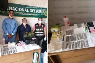 ¡INSÓLITO! Autoridades peruanas detienen a un venezolano por vender pruebas ilegales de coronavirus