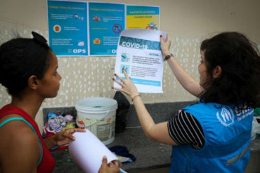 ¡SOLIDARIOS! Acnur atiende a venezolanos en Colombia y Perú por el coronavirus