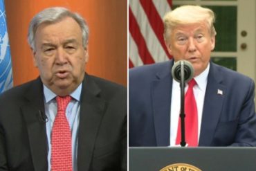 ¡ASÍ LO DIJO! Secretario general de la ONU tras el anuncio de Trump sobre la OMS: “No es el momento”