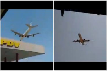 ¡VÉALO! El supuesto video de la llegada a Punto Fijo del avión de una aerolínea iraní sancionada por EEUU