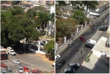 ¿QUÉ TRAMARÁN? Reportan ejercicios militares cerca del Palacio de Miraflores este #12Abr (+Video)