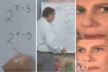 ¡NO LOS PERDONARON! Estallan las redes por las clases de matemáticas que imparten en el canal VTV (+Video)