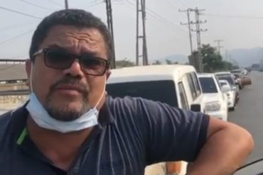 ¡REÍR PARA NO LLORAR! El “cántico” que improvisó “Er Conde del Guácharo” mientras hacía la cola para poner gasolina (+Video)