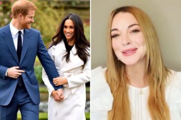 ¡ENTÉRESE! Lindsay Lohan ofrece consejos al príncipe Harry y Meghan Markle para evitar los paparazzi en EEUU (+Audio)