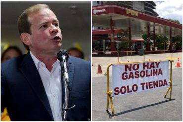 ¡QUÉ DESASTRE! Caos añadido a la pandemia: 9 de cada 10 venezolanos no recibe gasolina según Guanipa