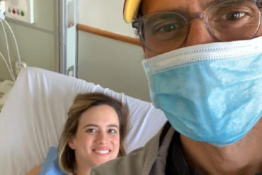 ¡PAPÁ EMOCIONADO! La foto con la que Capriles anuncia que su primera hija está a punto de nacer