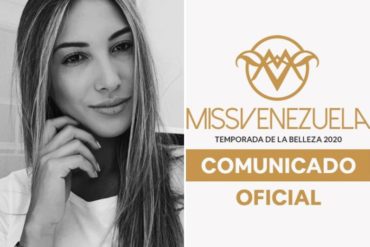 ¡LE MOSTRAMOS! Modelo detenida por asistir a una ‘coronoparty’ responde al Miss Venezuela tras su descalificación: “La vida continúa”